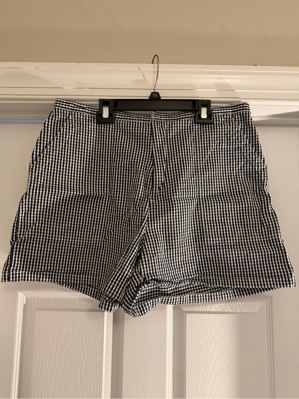 Black & White Stretch Womens shorts